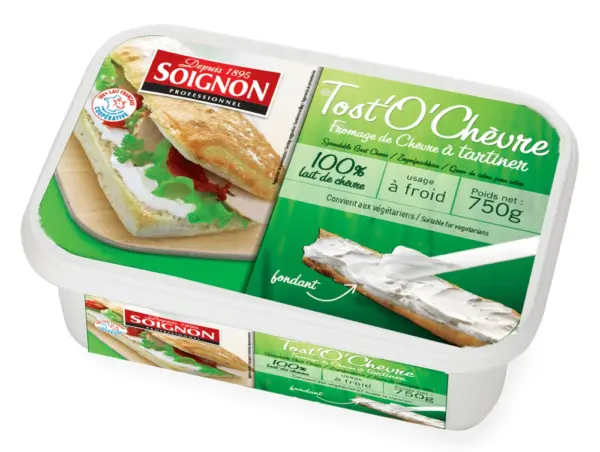 Soignon Kenhető kecskesajt Delice Product