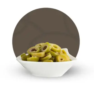 szeletelt zöld olajbogyó delice product