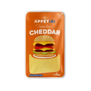 szeletelt cheddar sajt 130g delice product