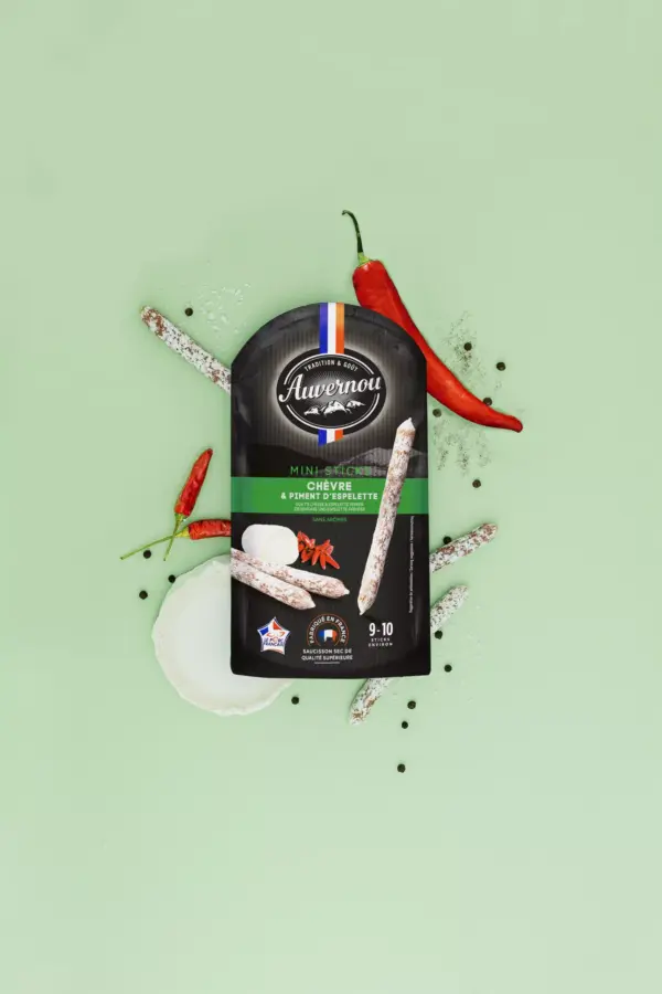 auvernou mini sticks kecskesajt espelette paprika