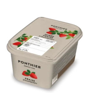 Fagyasztott Gyümölcspüré Eper 100% 1kg