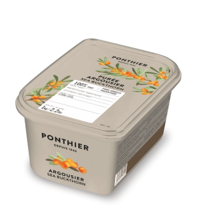 Fagyasztott Gyümölcspüré Homoktövis 100% 1kg